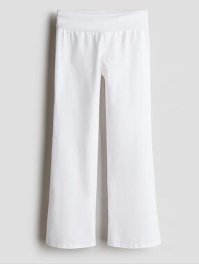H&M Linen-Blend Yoga-Style Pants